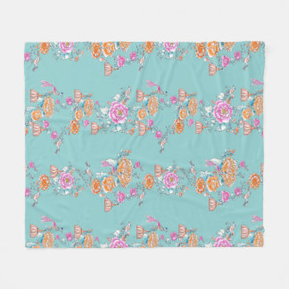 A Chinese tale wrapping paper Fleece Blanket