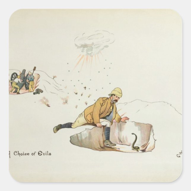 A Choice of Evils from The Leaguer of Square Sticker (Front)