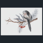 A Christmas Bird Series Design 1 Tissue Paper<br><div class="desc">A Christmas Bird Series Design  ~ perfect for decoupage or to adorn a gift.

See The Tissue Paper Store for more Tissue Papers in many colours
https://www.zazzle.com/store/tissue_paper_store/products</div>