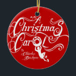 A Christmas Carol Ceramic Ornament<br><div class="desc">For fans of Charles Dickens' beloved holiday ghost story.</div>