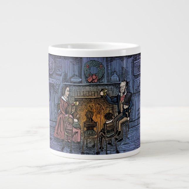 A Christmas Carol: Founder of the Feast Large Coffee Mug (Front)