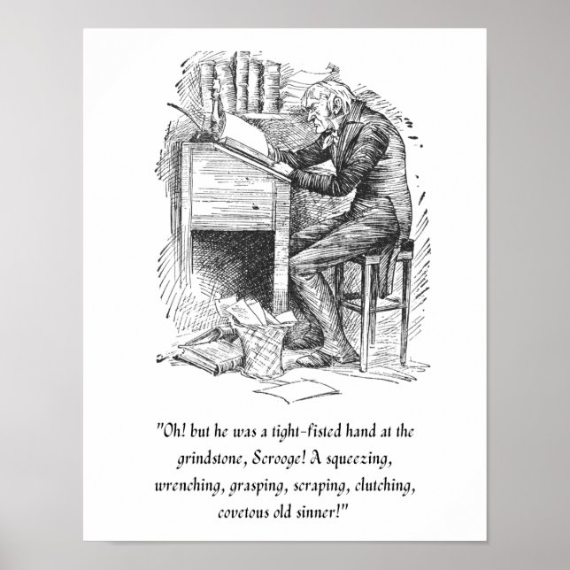 "A Christmas Carol Poster (Front)