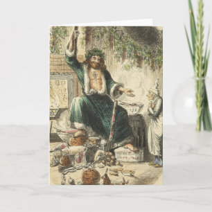 A Christmas Carol: Scrooge's Third Visitor Holiday Card