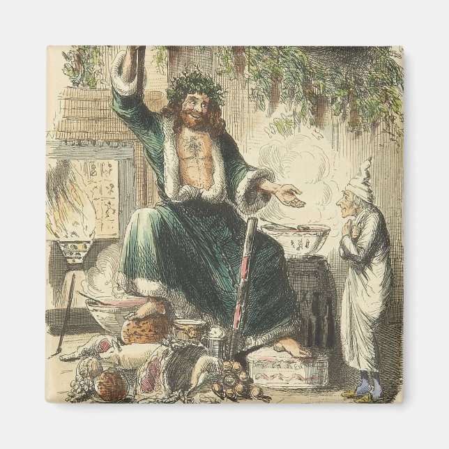 A Christmas Carol: Scrooge's Third Visitor Magnet (Front)