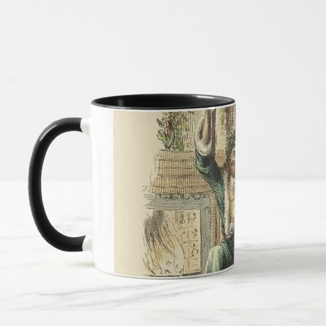 A Christmas Carol: Scrooge's Third Visitor Mug (Left)