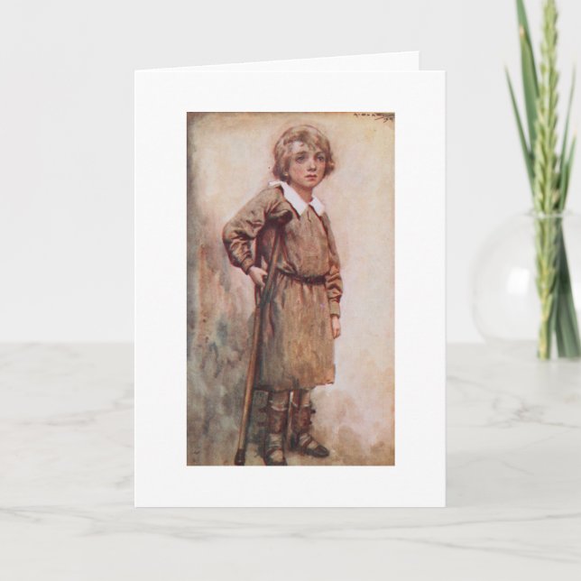 A Christmas Carol: Tiny Tim Thank You Card (Front)