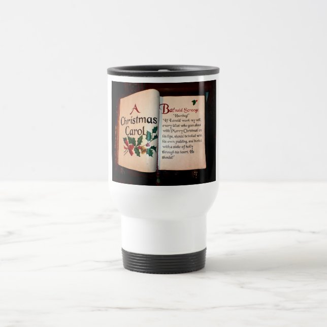 A Christmas Carol Travel Mug (Center)