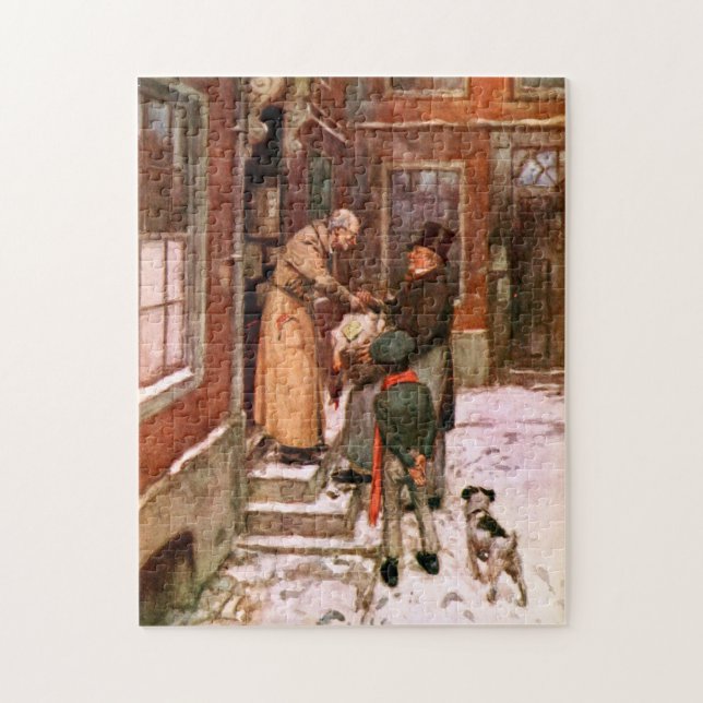 A Christmas Carol: Turkey Delivery Jigsaw Puzzle (Vertical)