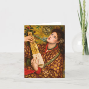 A Christmas Carol Vintage Art Personalized Holiday Card
