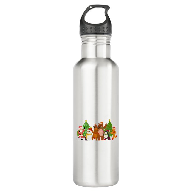 A Christmas Character Crew 710 Ml Water Bottle (Front)