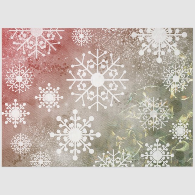 A Christmas Colours Series Design 16 Tissue Paper (Front)