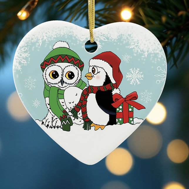 A Christmas Friendship Ceramic Ornament (Creator Uploaded)