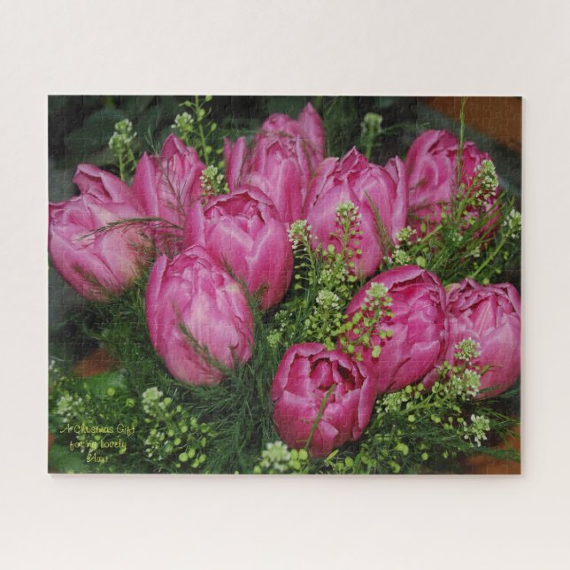 A Christmas Gift for my Dearest Aunt. Jigsaw Puzzl Jigsaw Puzzle (Horizontal)