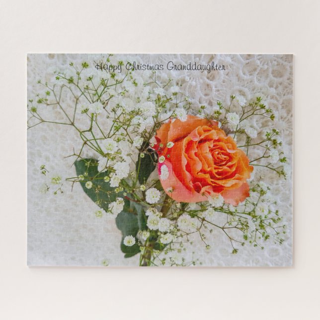 A Christmas Gift for My Granddaughter. Jigsaw Puzz Puzzle (Horizontal)