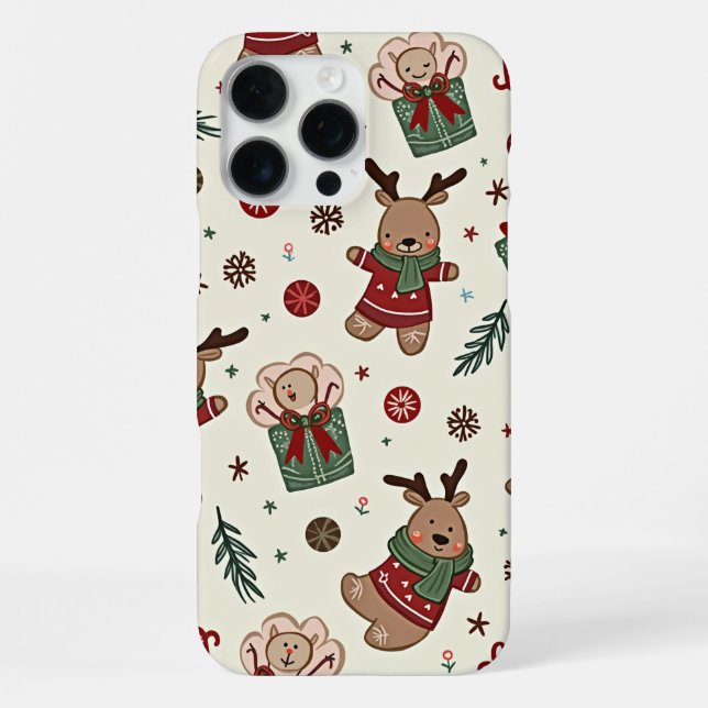 A Christmas iPhone 16 Pro Max cases (Back)