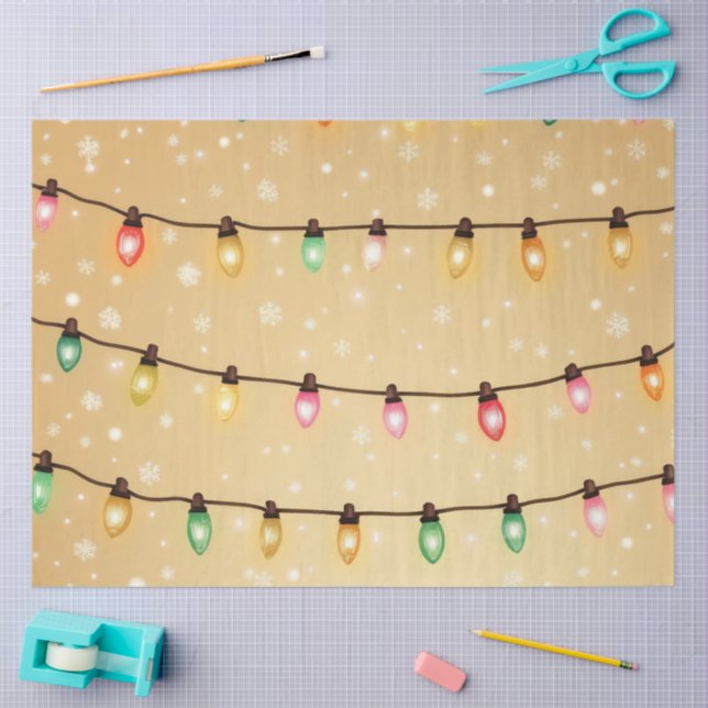A Christmas Light Series Design #11 Tissue Paper (Craft)