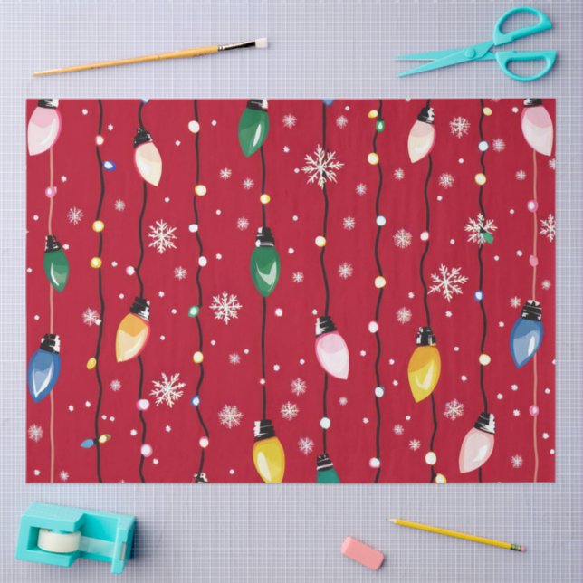A Christmas Light Series Design #12 Tissue Paper (Craft)