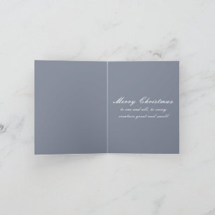 A Christmas Mouse Card