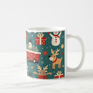 a Christmas mug
