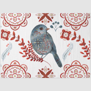 A Christmas Nordic Tile Series Design 17 Tissue Paper