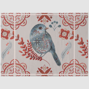 A Christmas Nordic Tile Series Design 22 Tissue Paper