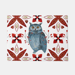 A Christmas Nordic Tile Series Design 2 Doormat