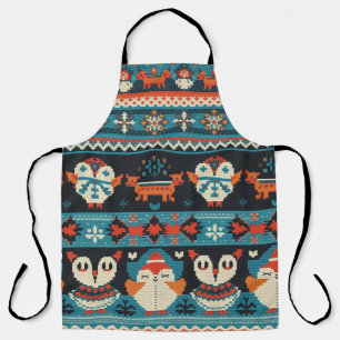 A Christmas Pattern Apron