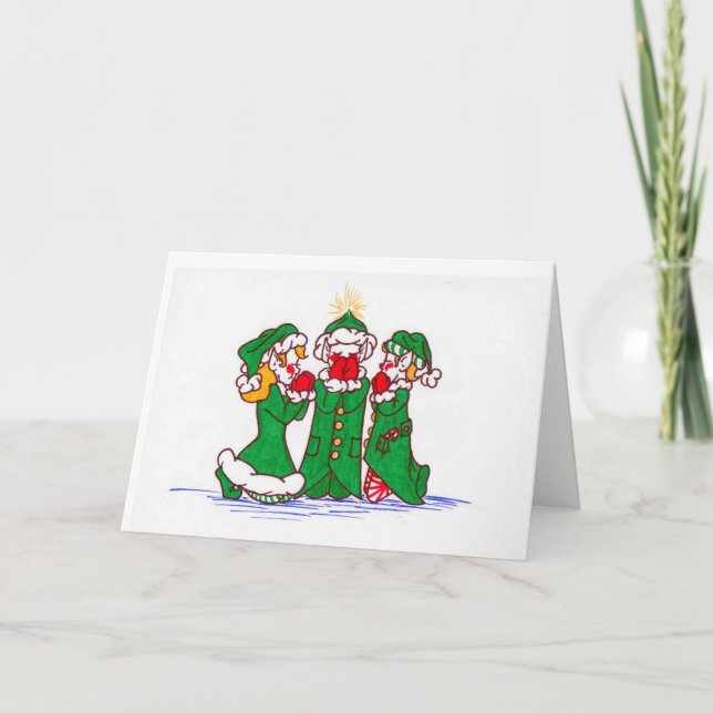 A Christmas Prayer Holiday Card (Front)