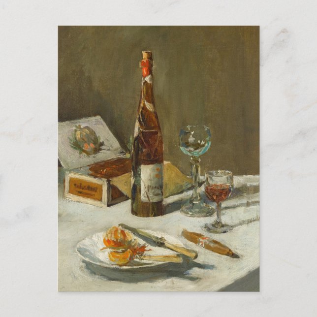 A Christmas Repast | Stanhope Alexander Forbes Postcard (Front)