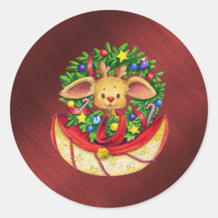 A Christmas Stocking Full of Dreams Sticker