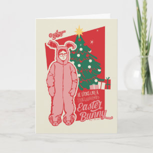 A Christmas Story Deranged Easter Bunny Card