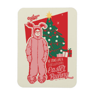 A Christmas Story Deranged Easter Bunny Magnet