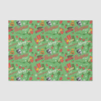A Christmas Story Green Icon Pattern