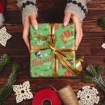 A Christmas Story Green Icon Pattern Wrapping Paper Sheet<br><div class="desc">This retro pattern features Ralphie and all the classic icons from movie,  A Christmas Story.</div>