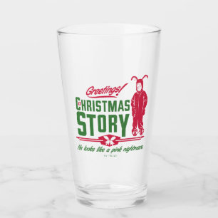 A Christmas Story   He Looks Like a Pink Nightmare Glass