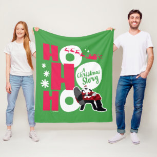 A Christmas Story   Ho Ho Ho Fleece Blanket