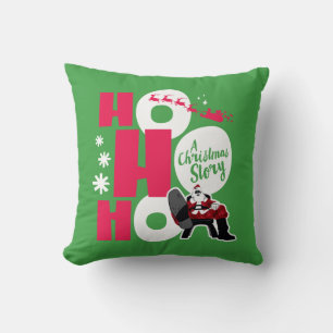 A Christmas Story   Ho Ho Ho Throw Pillow