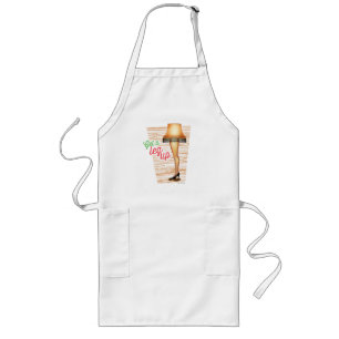 A Christmas Story Lamp   Get a Leg Up Long Apron