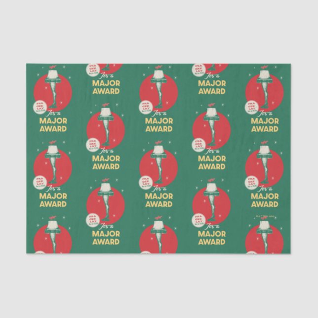 A Christmas Story | Leg Lamp Major Award Tissue Paper (Front)
