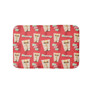 A Christmas Story   Leg Lamp Pattern Bath Mat
