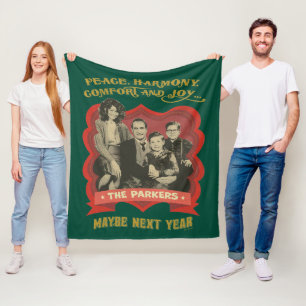 A Christmas Story   Peace, Harmony, Comfort & Joy Fleece Blanket