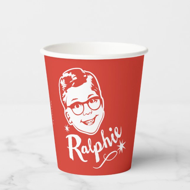 A Christmas Story | Ralphie Paper Cups (Front)