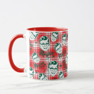 A Christmas Story   Ralphie Plaid Pattern Mug