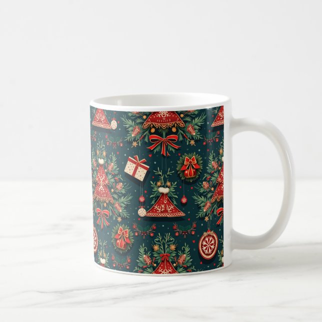 a Christmas tree cup (Right)