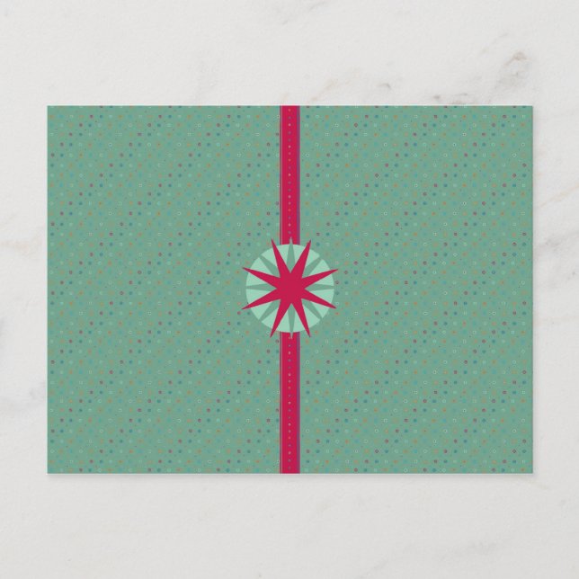 A Christmas Wish Holiday Postcard (Front)