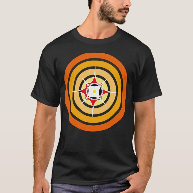 A Circle With A Star T-Shirt (Front)