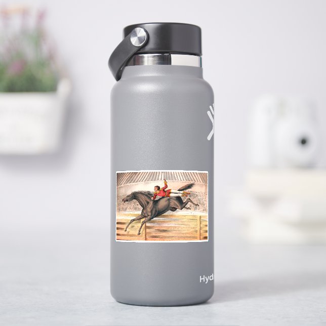 A Circus Performer Riding A Vaulting Horse (HydroFlask)