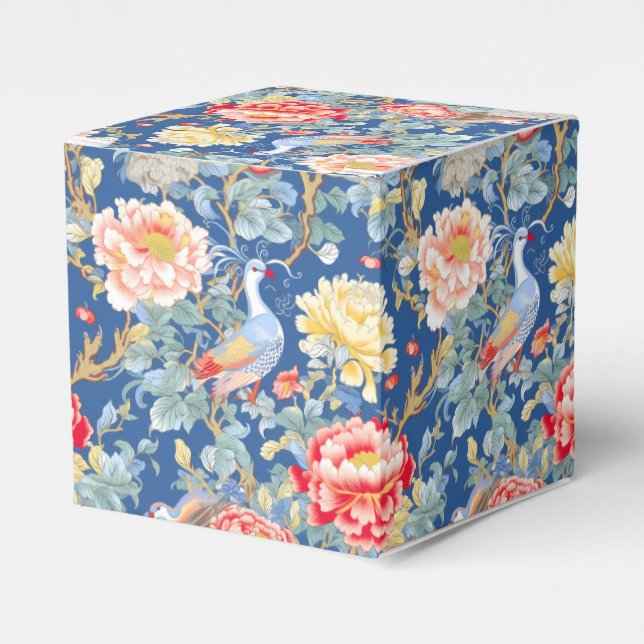 A Classic Chinoserie Series Design 11 Favor Box (Front Side)