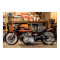 A Classic Kawasaki 1974 Z1  Modified Drag Bike