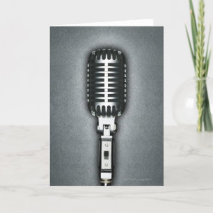 A Classic microphone Card